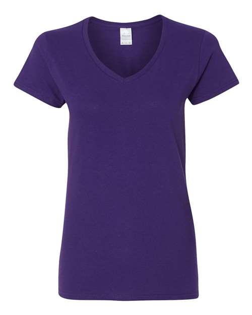 Gildan® Women’s Heavy Cotton V-Neck Blank Craft T-Shirt – Cricut & Paint Ready