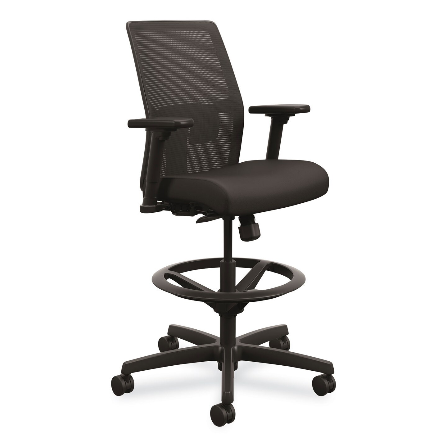 Ignition 2.0 Ilira-Stretch Mesh Back Task Stool, Supports Up to 300 lb, 23