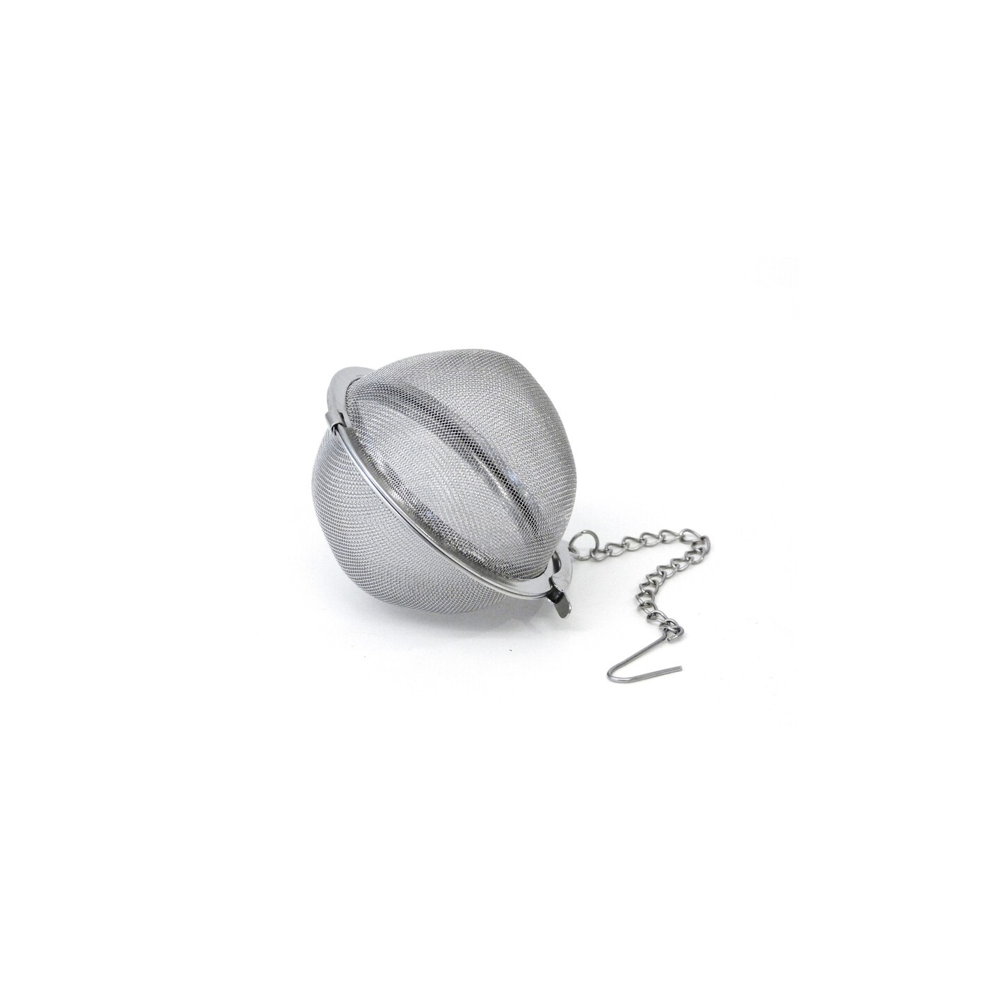 Contemporary Home Living Woven Mesh Ball Tea Infuser - 3&#x22; - Silver