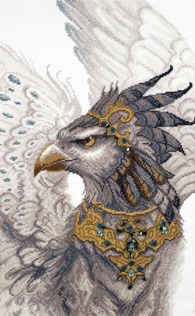 Counted cross stitch kit Griffin