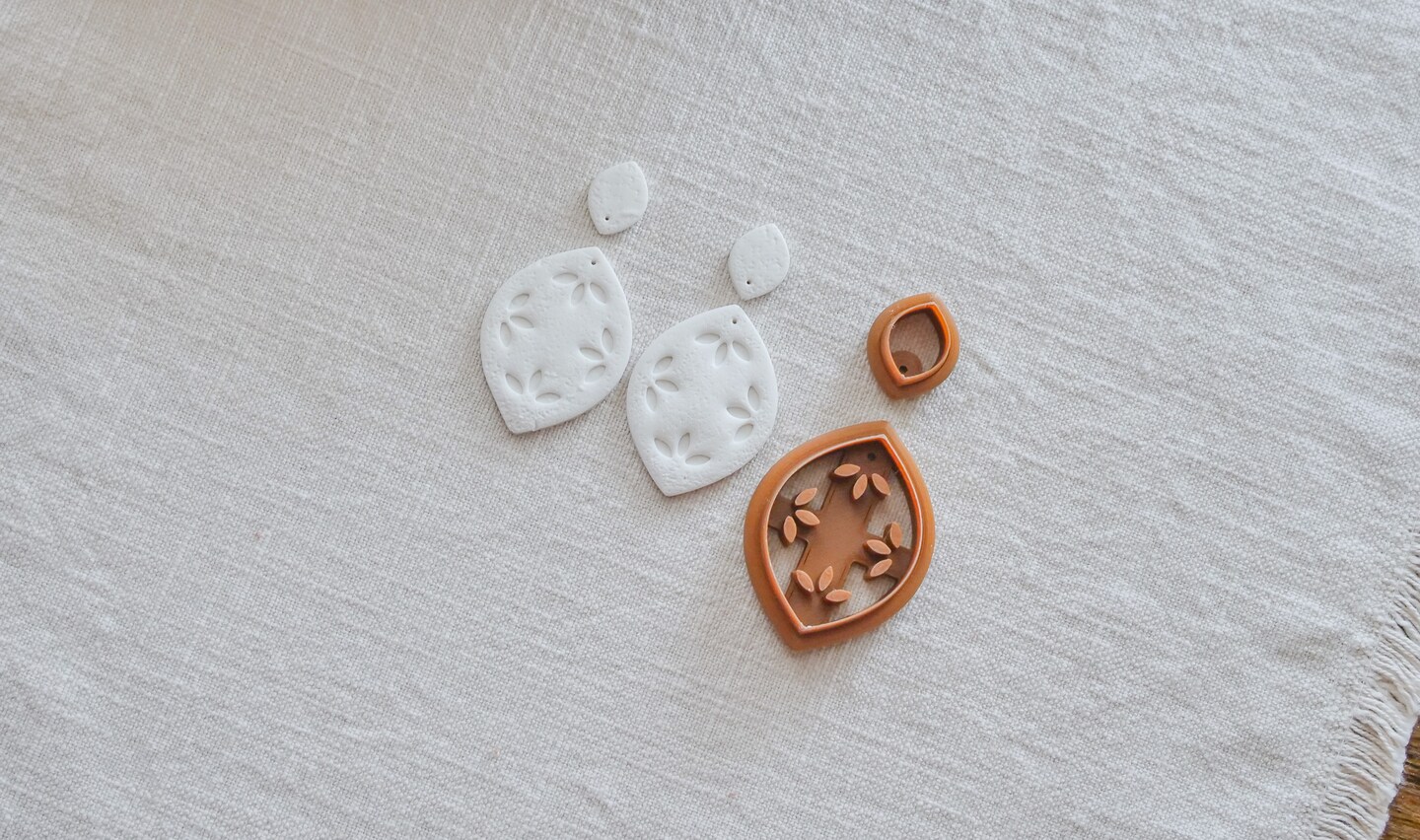 Abstract Egg Shape Polymer Clay Cutter Set by Hello Cutters