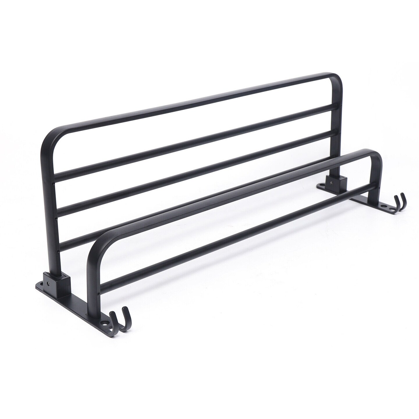 Kitcheniva 2 Tier Bathroom Wall Mounted Folding Towel Rack