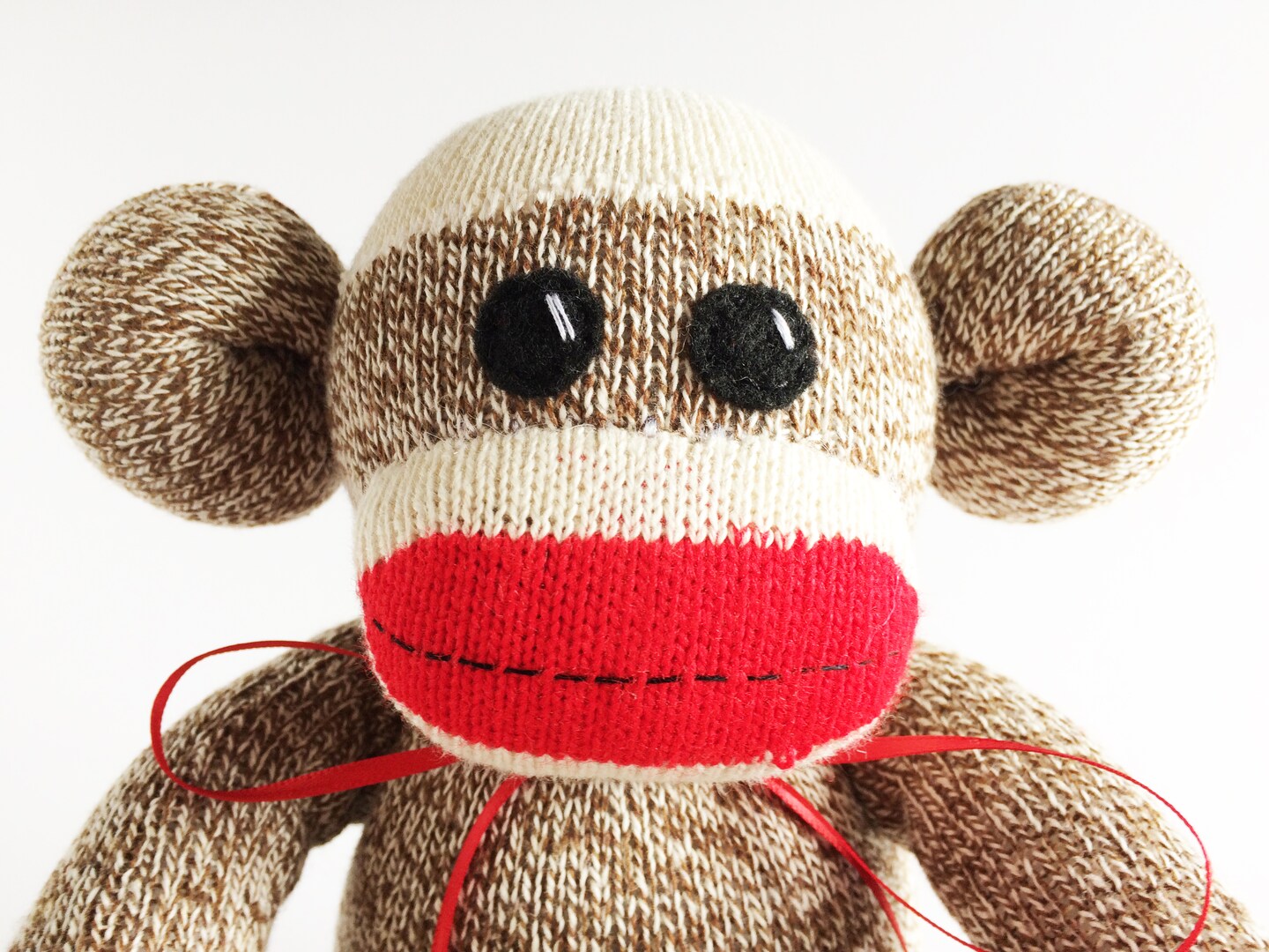 Medium Rockford Red Heel Sock Monkey-Sock Monkey-Original