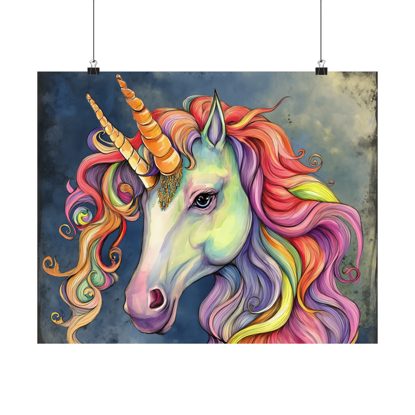 Unicorn Sign Wall Decor - 8 X 12 Inches Aluminum Metal Poster, Unicorn Gifts For Girls, Unicorn Room Decor, Unicorn Pictures - View #6