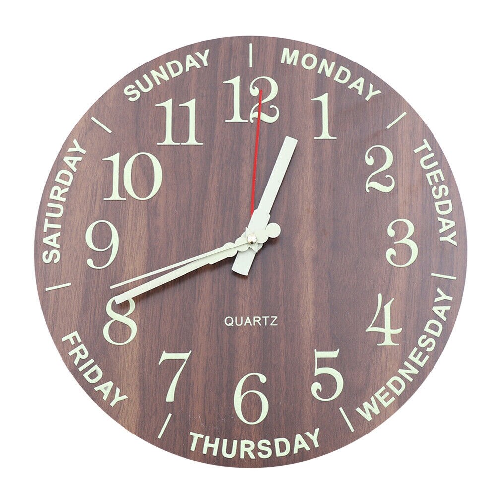 Kitcheniva 12&#x22; Luminous Wall Clock Decor