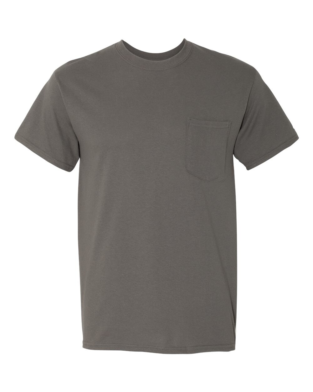 Gildan Heavy Cotton Pocket Crewneck Short Sleeve T-Shirt for DIY Projects & Everyday Wear Cotton Tee