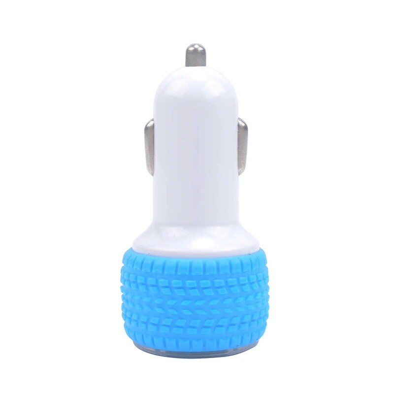 Tire Car Charger | Max Output 2.1A (2 USB) Car Charger | Amp Up Your Drive with Instant Power | Raheev&#xAE;