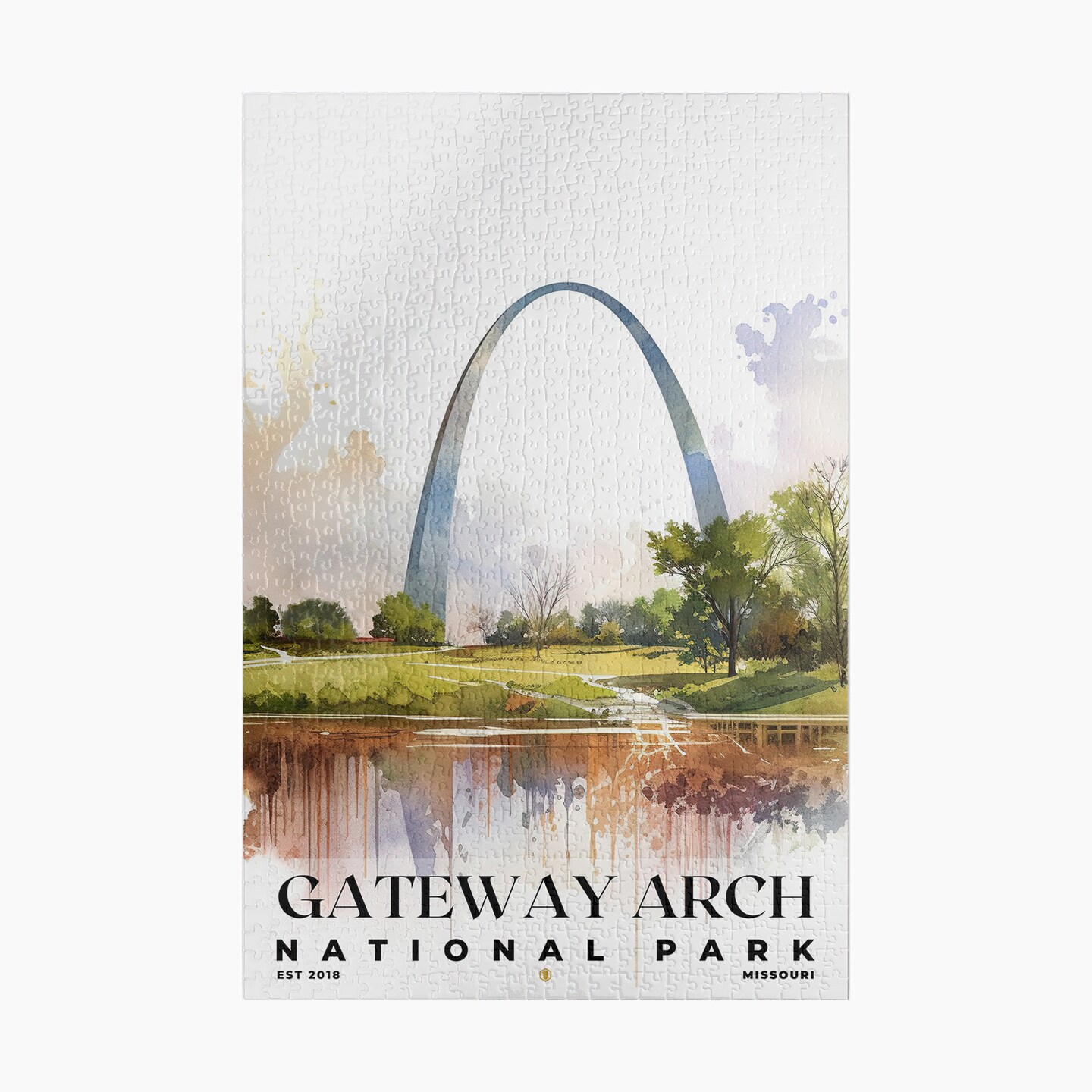 Gateway Arch National Park Jigsaw Puzzle, Family Game, Holiday Gift ...