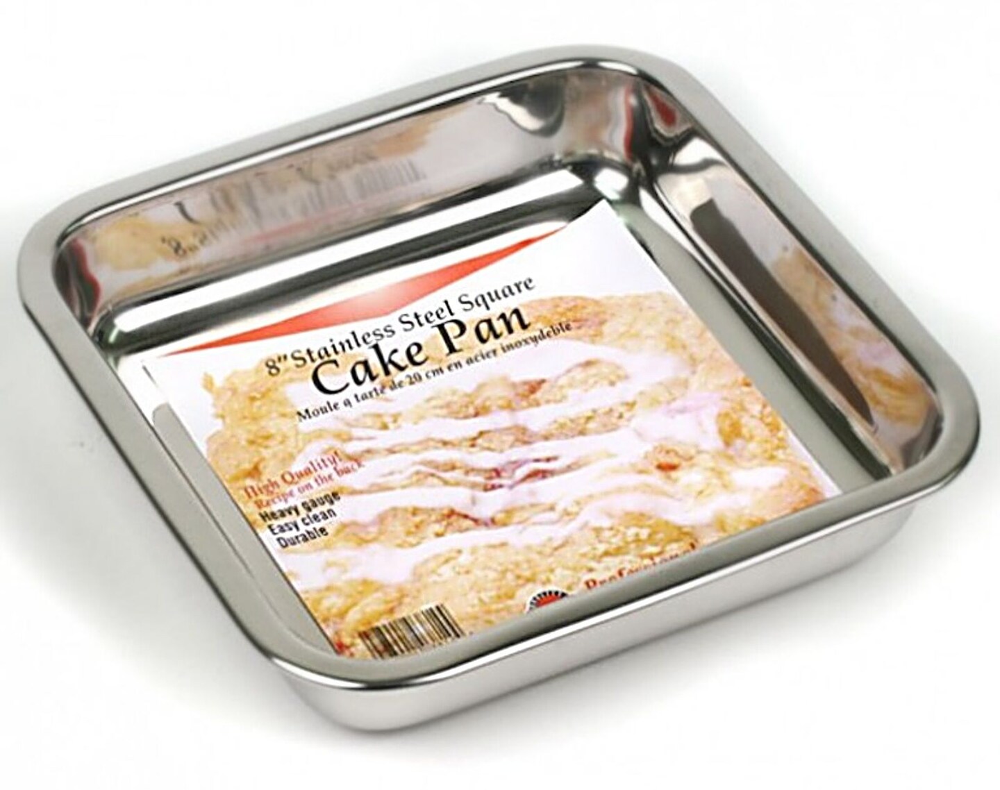 Seamless Rectangular Cake Pan