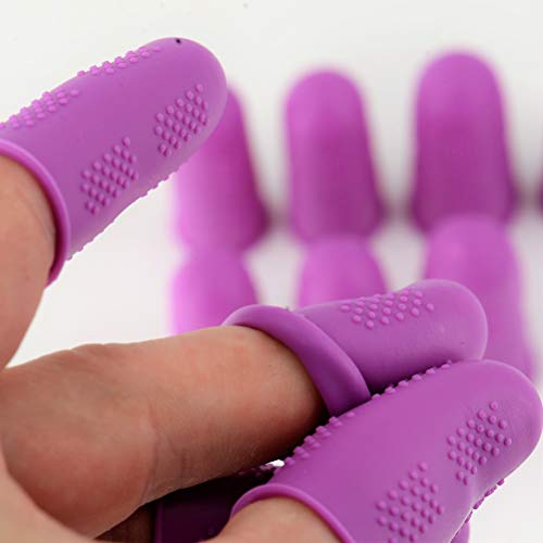  Finger Protectors [Flex Series - 12-Pack] Silicone Non-Stick  Finger Covers [Pink - Small (6) / Medium (6)] for Hot  Glue/Sewing/Wax/Rosin/Resin/Honey/Adhesives/Scrapbooking : Arts, Crafts &  Sewing