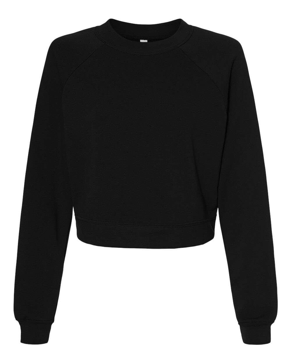 BELLA + CANVAS Women’s Raglan Fleece Pullover Long Sleeve Sweatshirt for Cozy Casual Wear