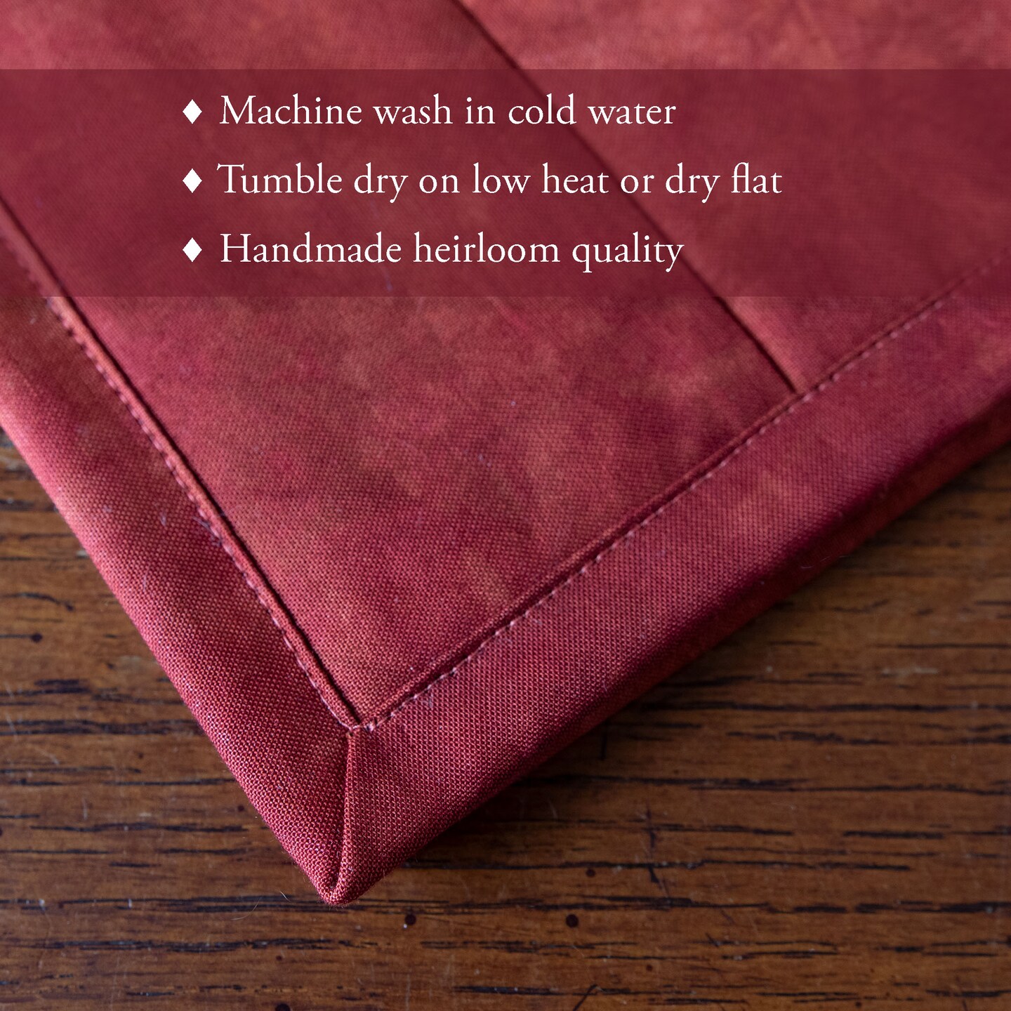 Fall Placemats Handmade with Hand Dyed Kona Cotton in Rich Autumn Colors product 3