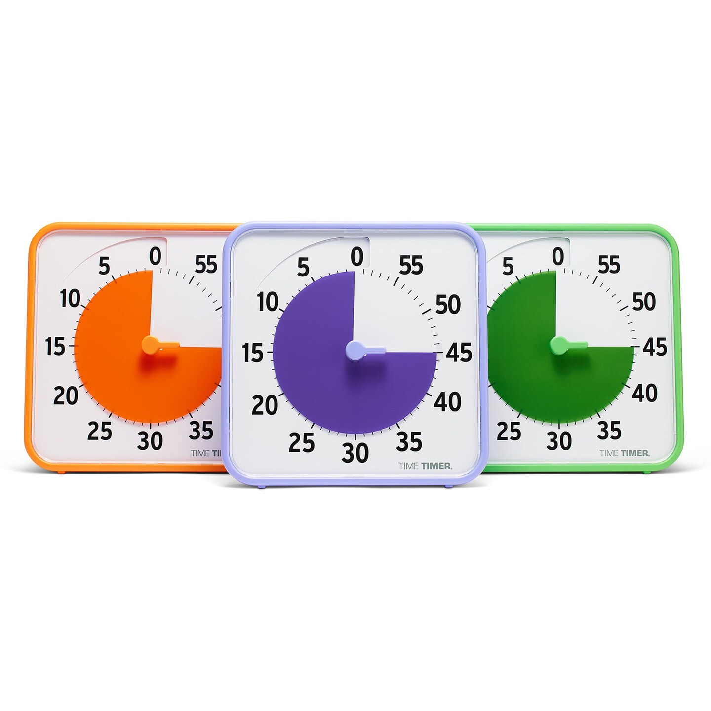 Original 8&#x22; Timer - Learning Center Classroom Set, Secondary Colors, Set of 3