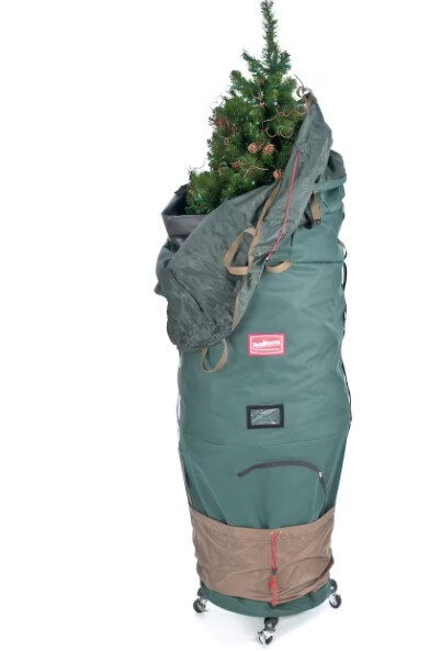Rolling tree stand and medium upright tree storage bag | Michaels