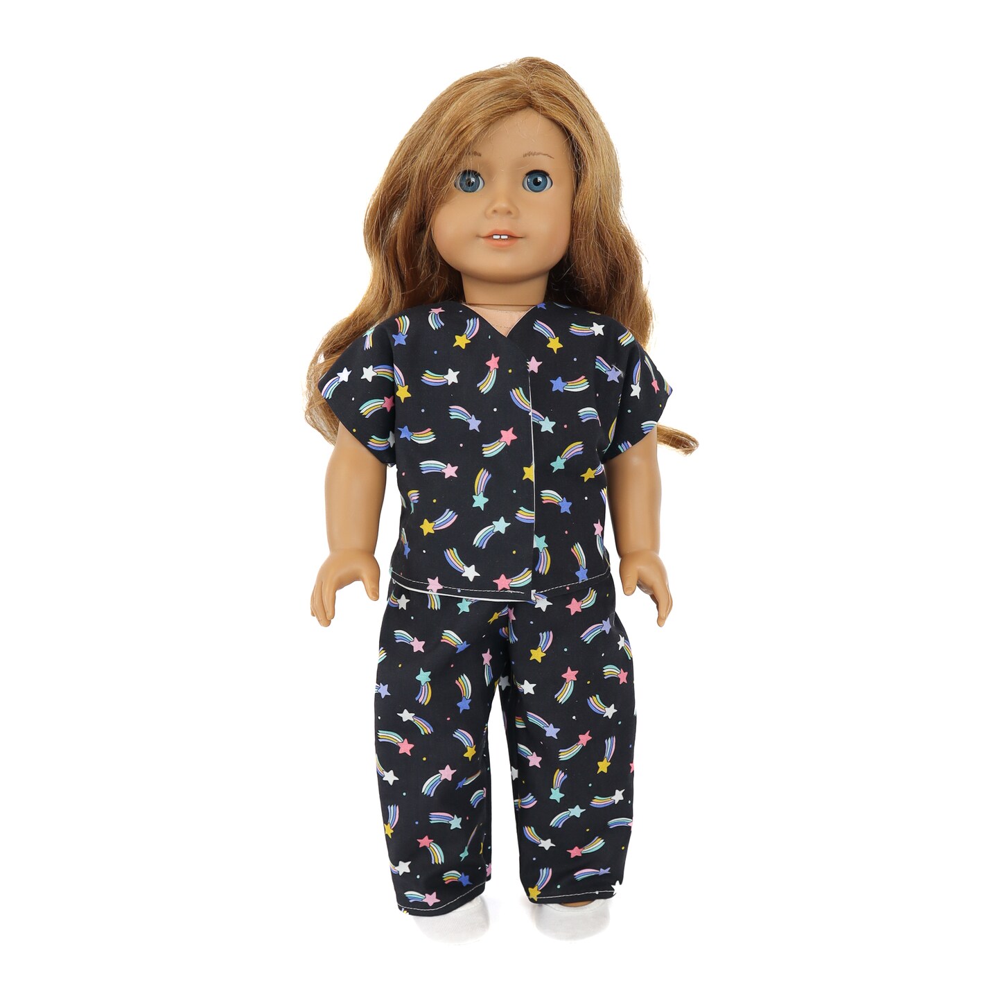 Kids Sewing Kit Bundle - Doll Pajamas, Drawstring Backpack