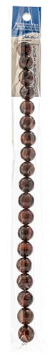 Earth&#x27;s Jewel 10mm Red Tiger Eye Natural Dyed Semi-Precious Strung Bead