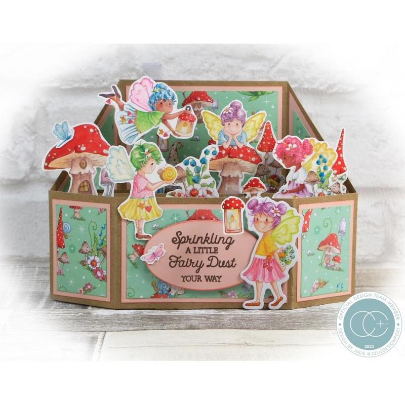 Fairy Wishes Chipboard Ephemera - Craft Consortium