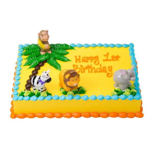 Safari Friends DecoSet Cake Decoration