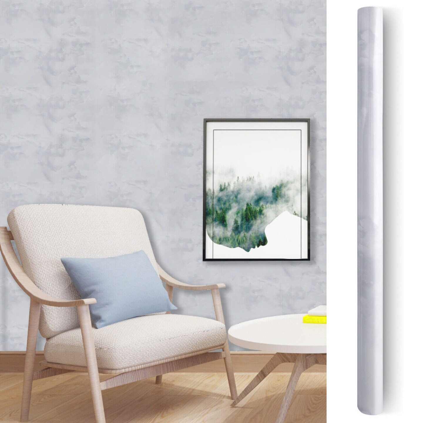 Waterproof and Oil-Proof Self-Adhesive Aluminum Foil Kitchen Wall Sticker