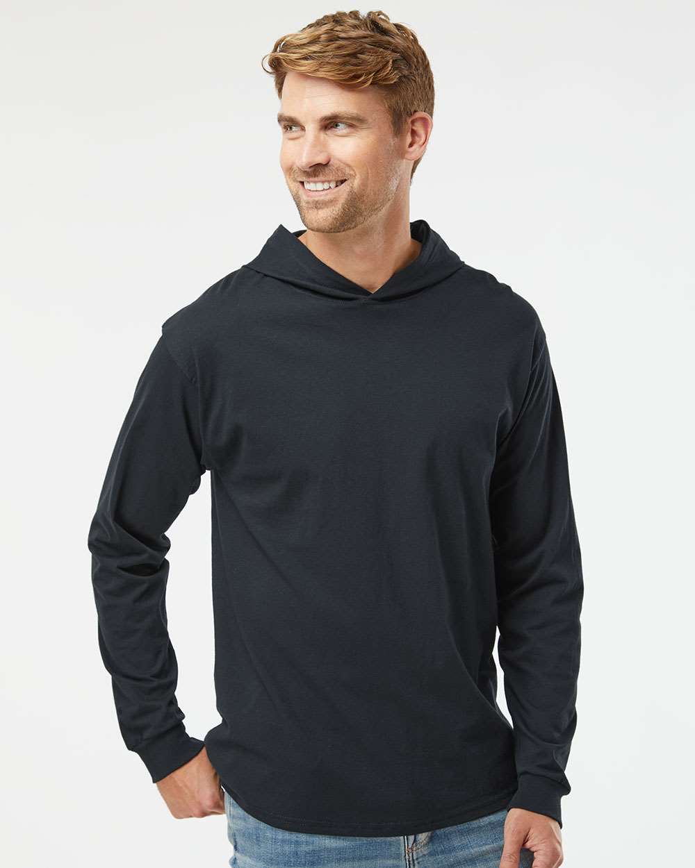 Fruit of the Loom&#xAE; Short Sleeve HD Cotton Jersey Hooded T-Shirt