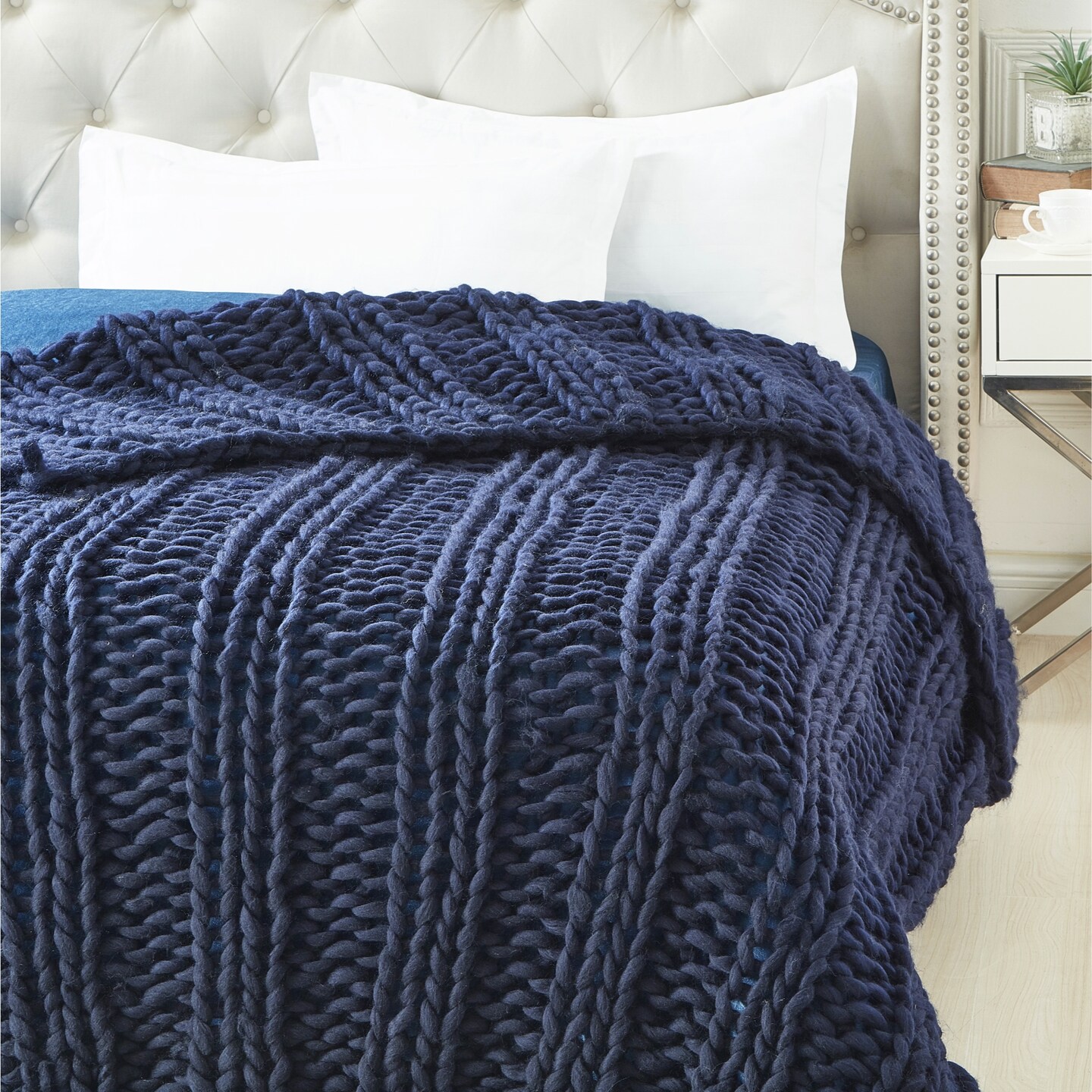 Vielkis Channel Knit Throw