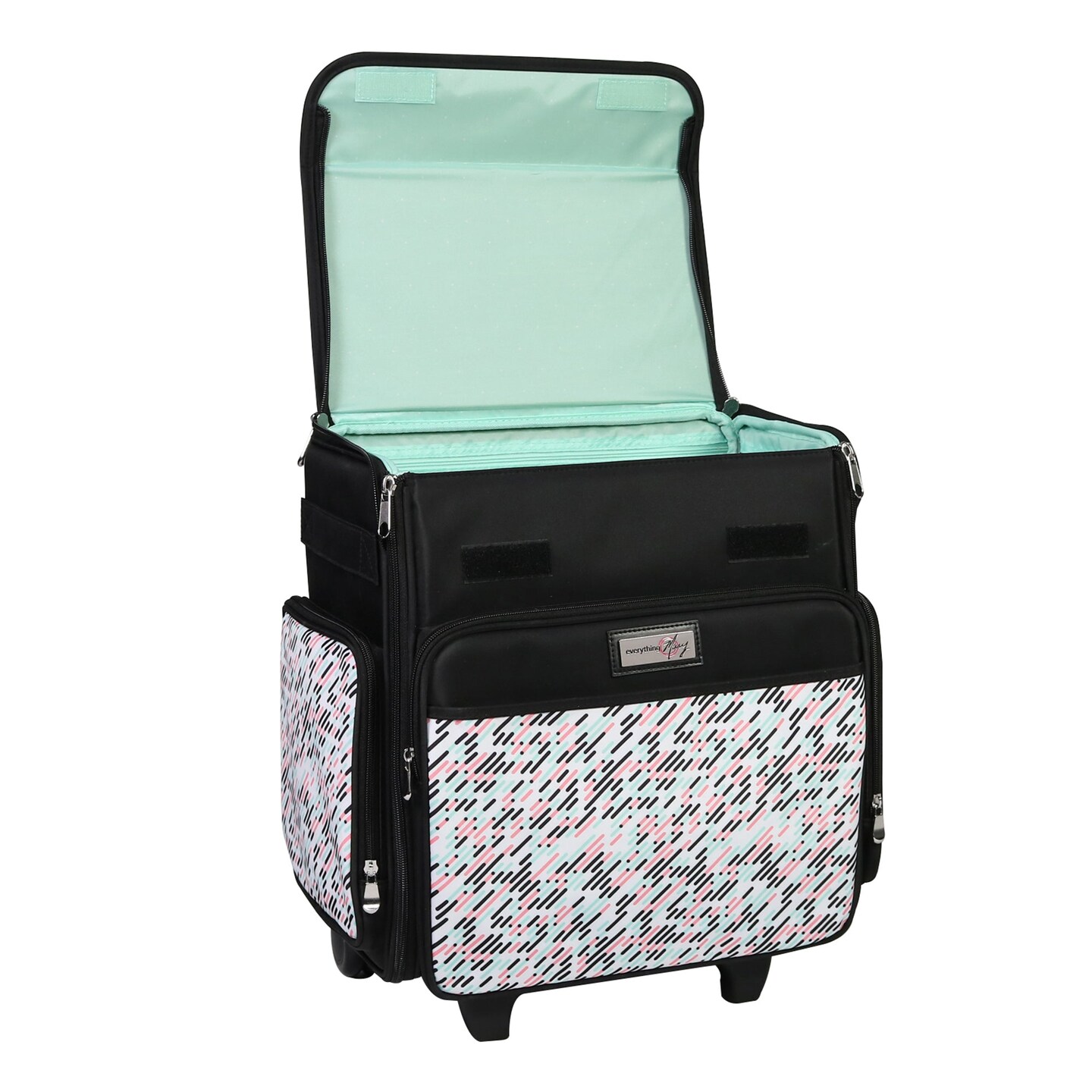Collapsible Rolling Scrapbook &#x26; Featherweight Case, Pill Print