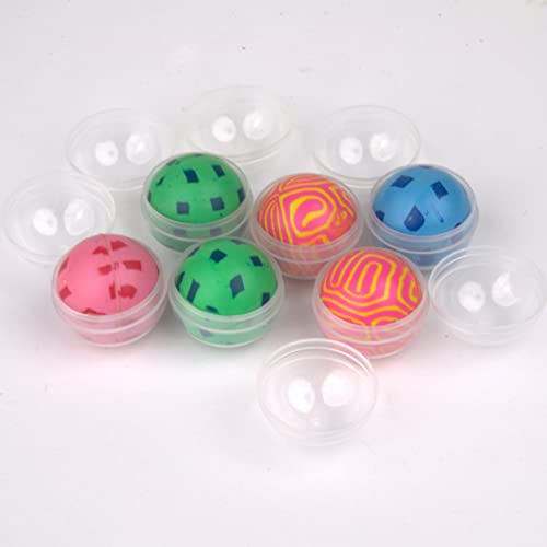 50 Pieces Bulk Capsules for Gumball Machines - 1.1" Clear Containers - Surprise for Kids Party Favor Prize