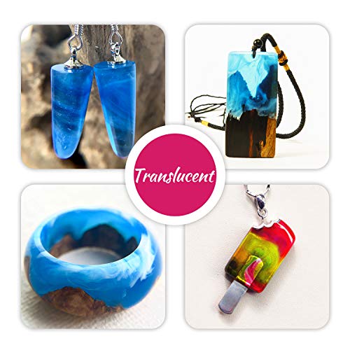 Epoxy Resin Pigment - 18 Colors Epoxy UV Resin Dye Liquid Transparent for UV Resin Coloring, DIY Resin Jewelry Making - Concentrated UV Resin Colorant for Art, Paint, Crafts - 0.35 oz/10ml Each