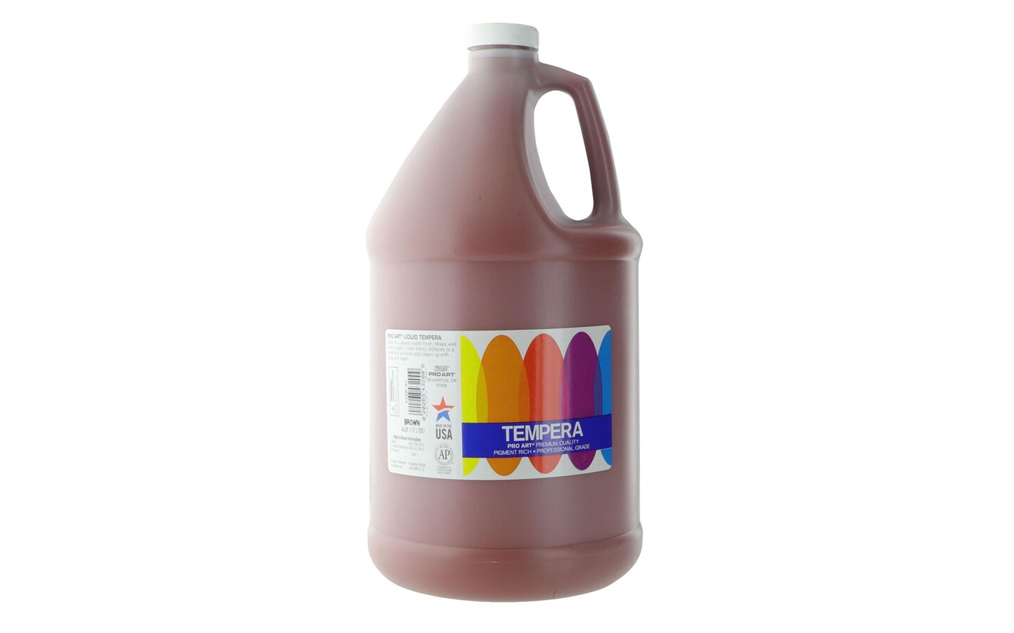 Pro Art Liquid Tempera Paint Gallon Brown