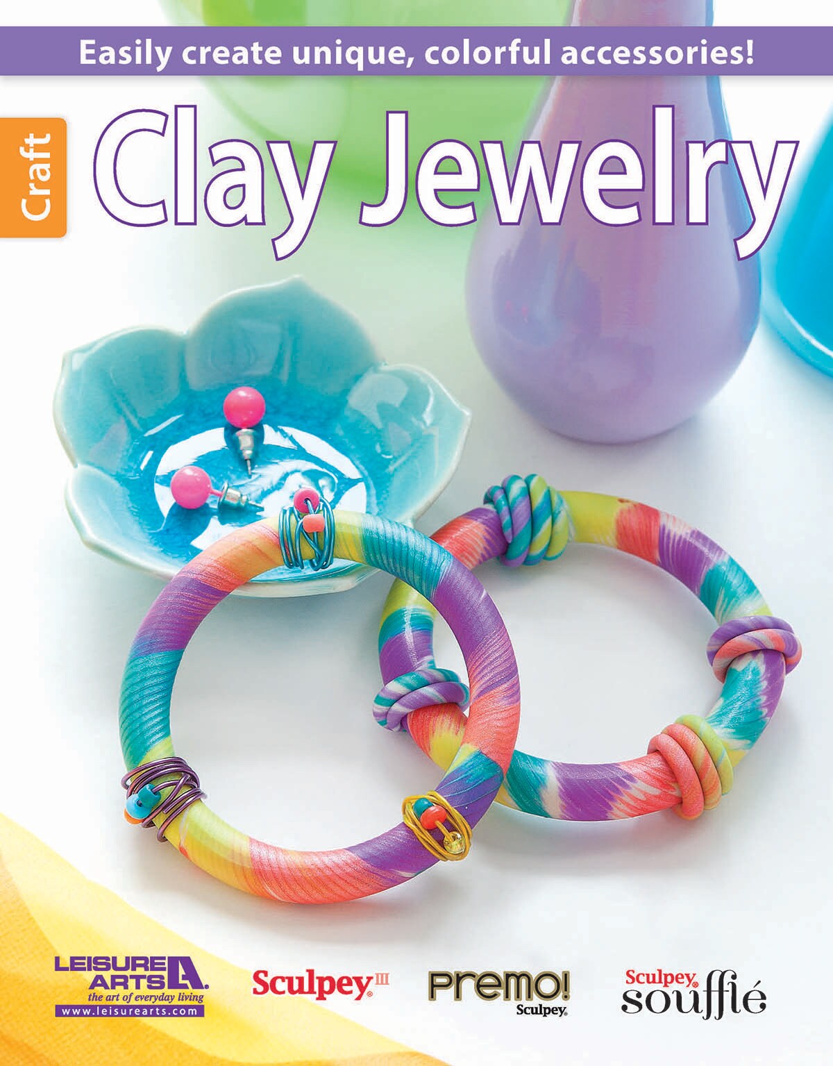 Leisure Arts Clay Jewelry Book