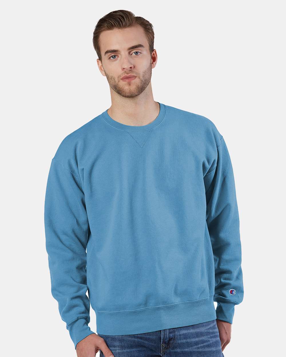 Garment Dye Crewneck Sweatshirt | RADYAN&#xAE;
