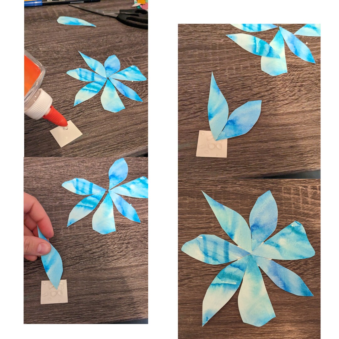How to make Watercolor Flowers image 4