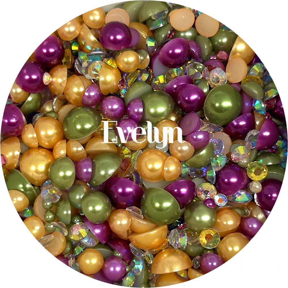 Flatback Pearl Mix - Evelyn by Glitter Heart Co.&#x2122;