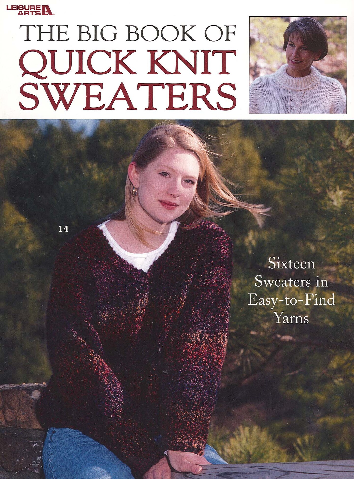 Leisure Arts The Big Book of Quick Knit Sweaters Knitting Book