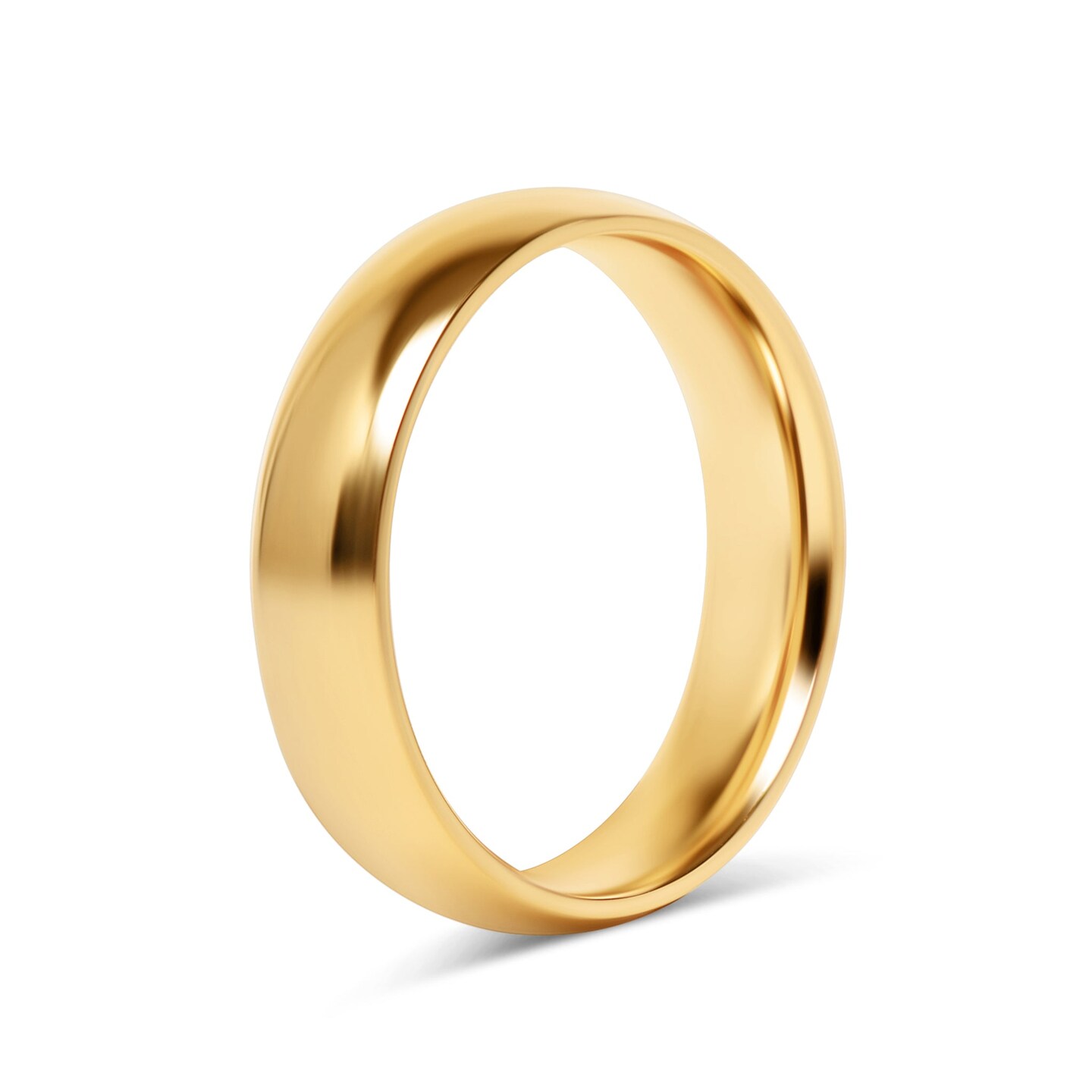 Gold Stainless Steel Ring
