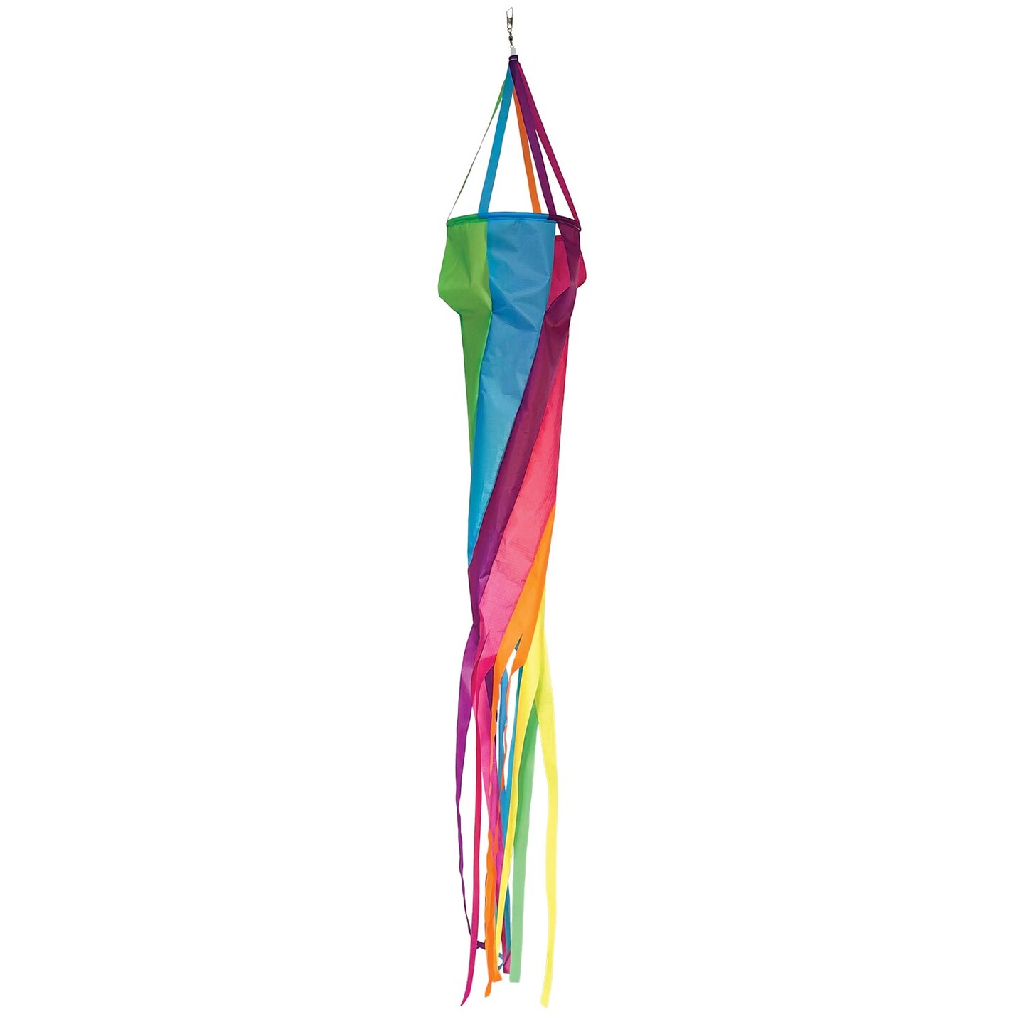 In the Breeze 5228 &#x2014; 60-inch Fiesta Spinsock &#x2014; Colorful and Fun Spinning Windsock, Kite Line Laundry
