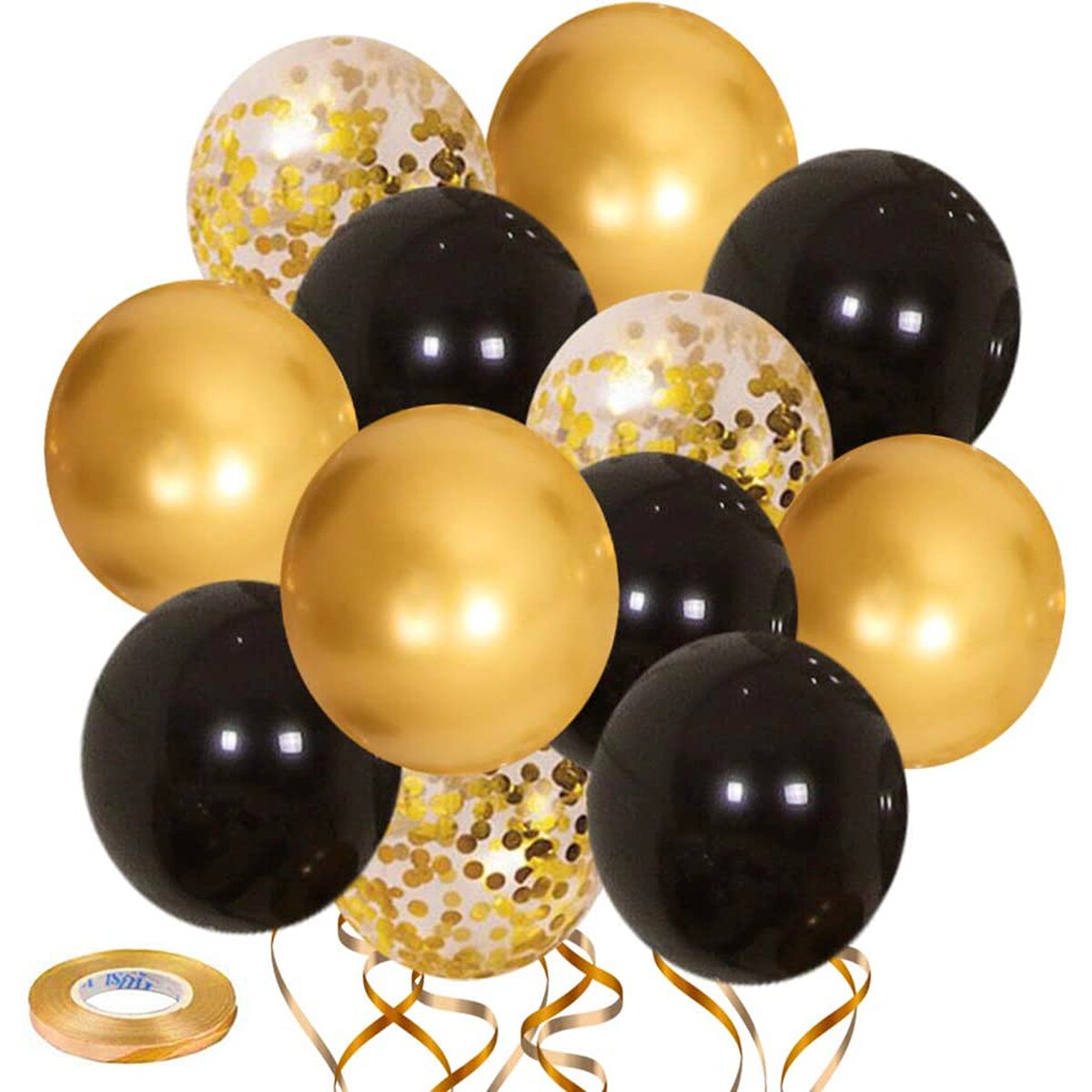 12 Inches Durable Latex Balloons for Party 50 pcs