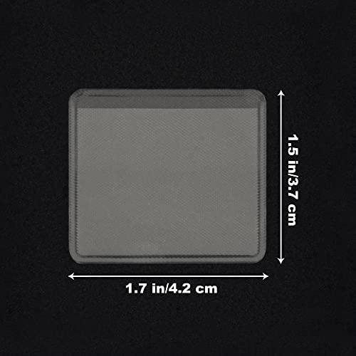 100 Pieces Necklace Chain Adhesive Pouch for Necklace Display Cards, Self-Adhesive Necklace Chain Pockets Clear Jewelry Bags Necklace Chain Pouch to Hold Loose Chain Jewelry Supplies (100 pcs)