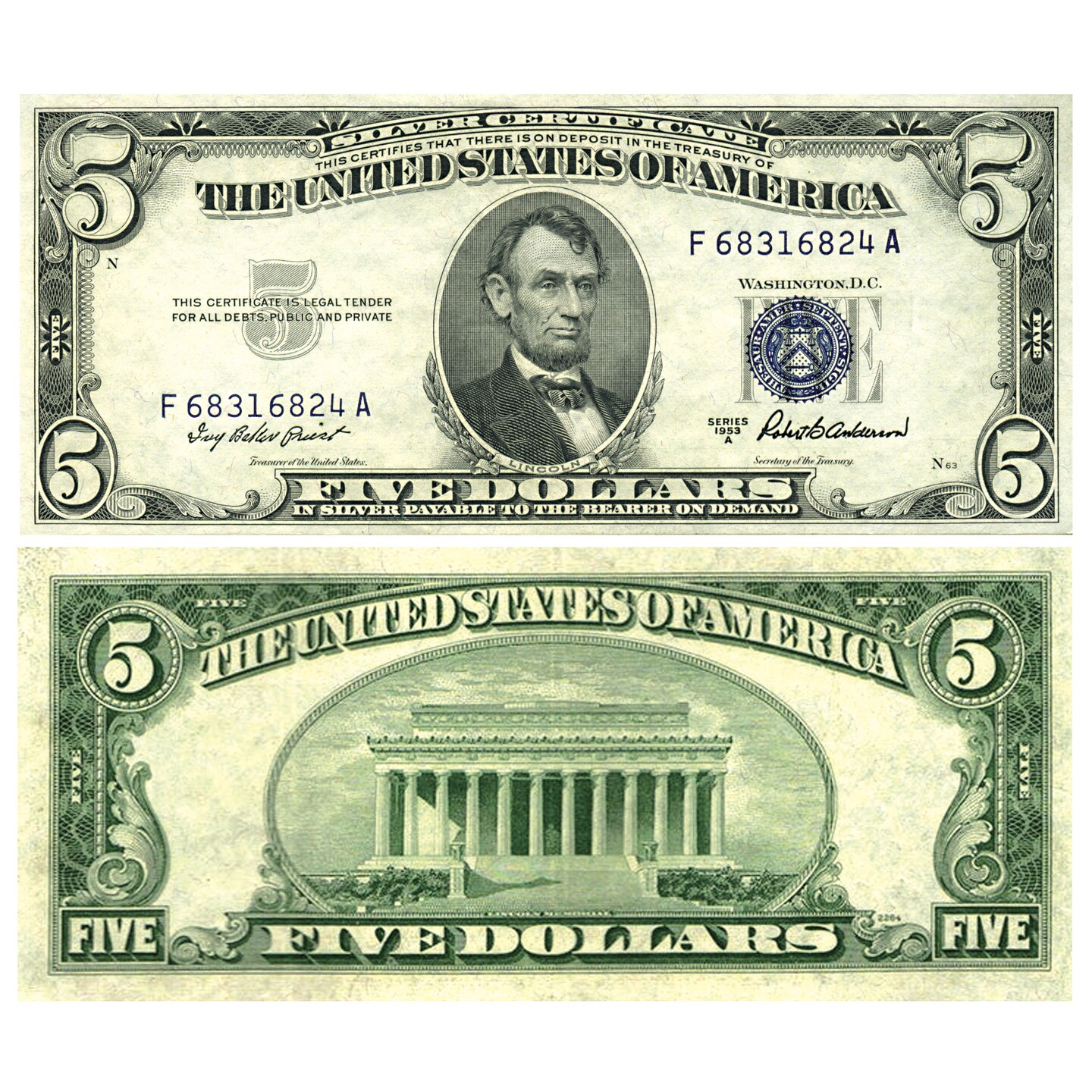 Silver Certificate Currency Collection