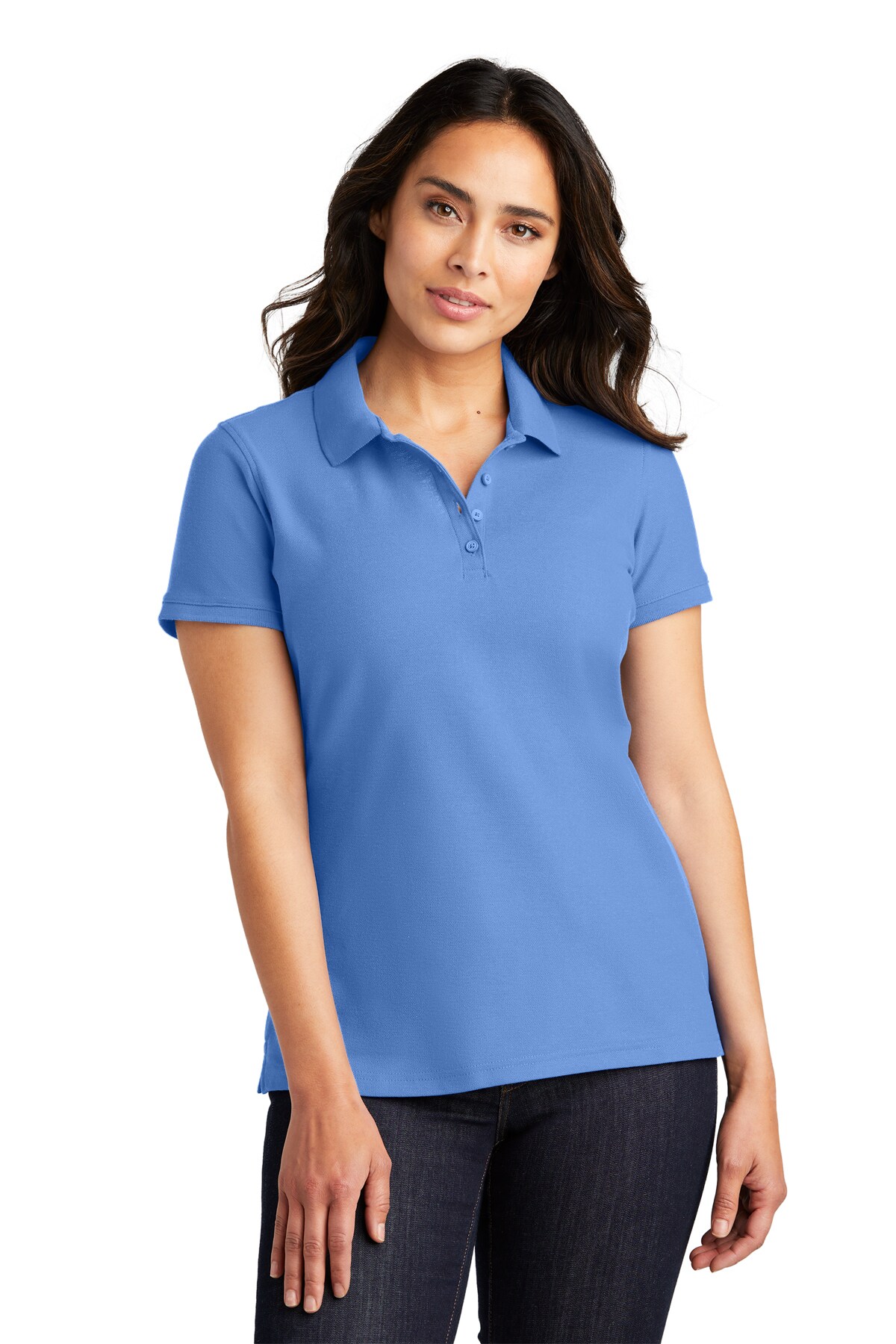 Polo Shirt Pique Classic W - Blue