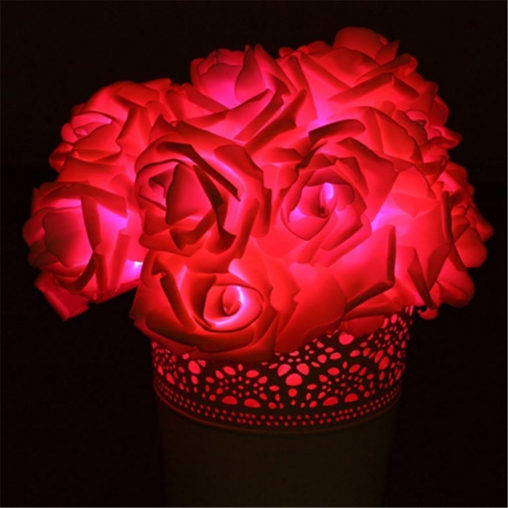 Red Rose Fairy Lights