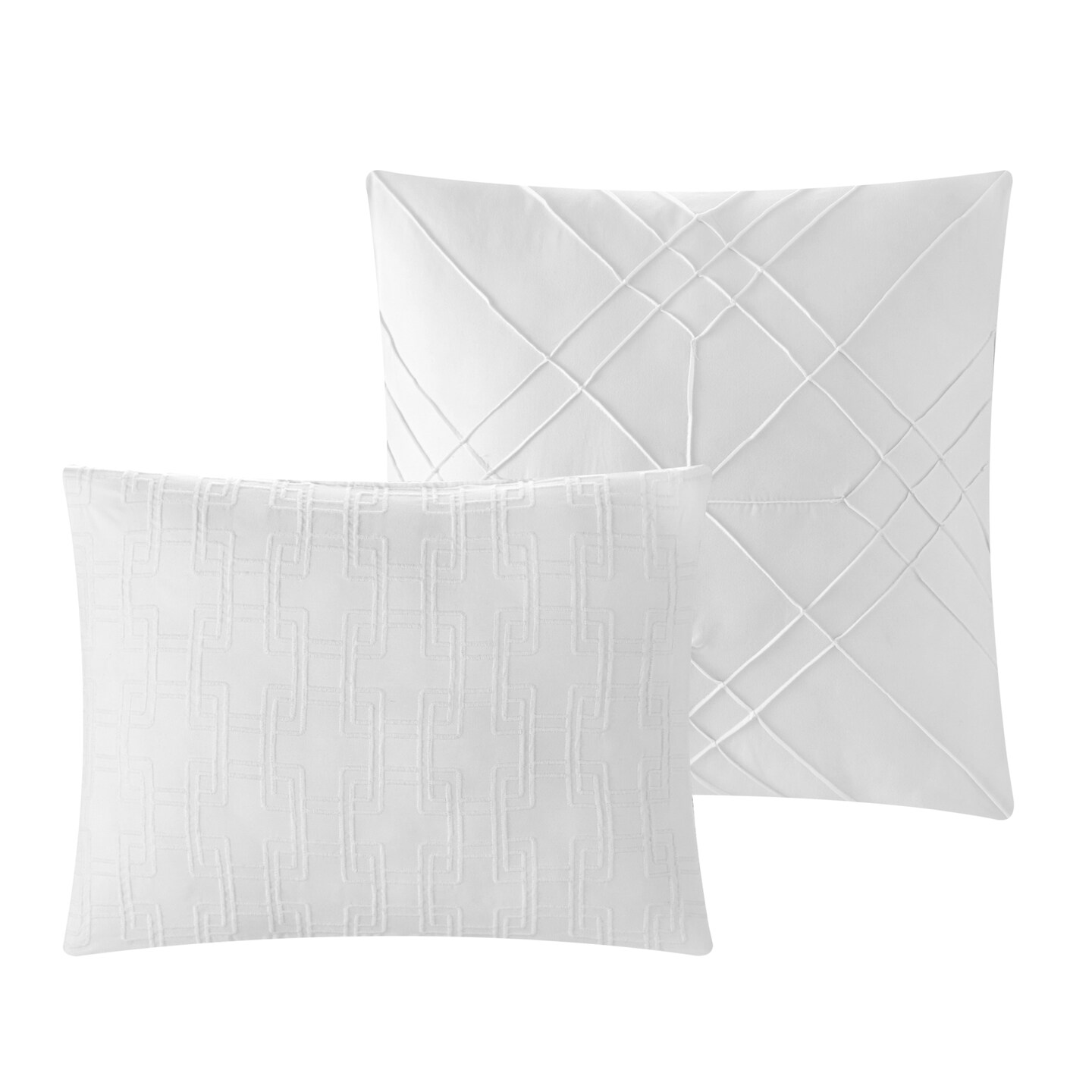 Ozzy 5pc Comforter Set With 2 Pillow Shams, 2 Decorative Pillows, 1 Comforter