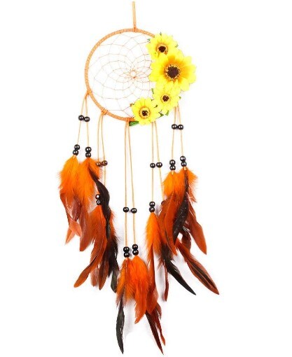 Traditional Dreamcatcher Feather for Bedroom Wall Hanging Home Decor Wedding Party Blessing Gift Decoration Handmade Dream Catcher