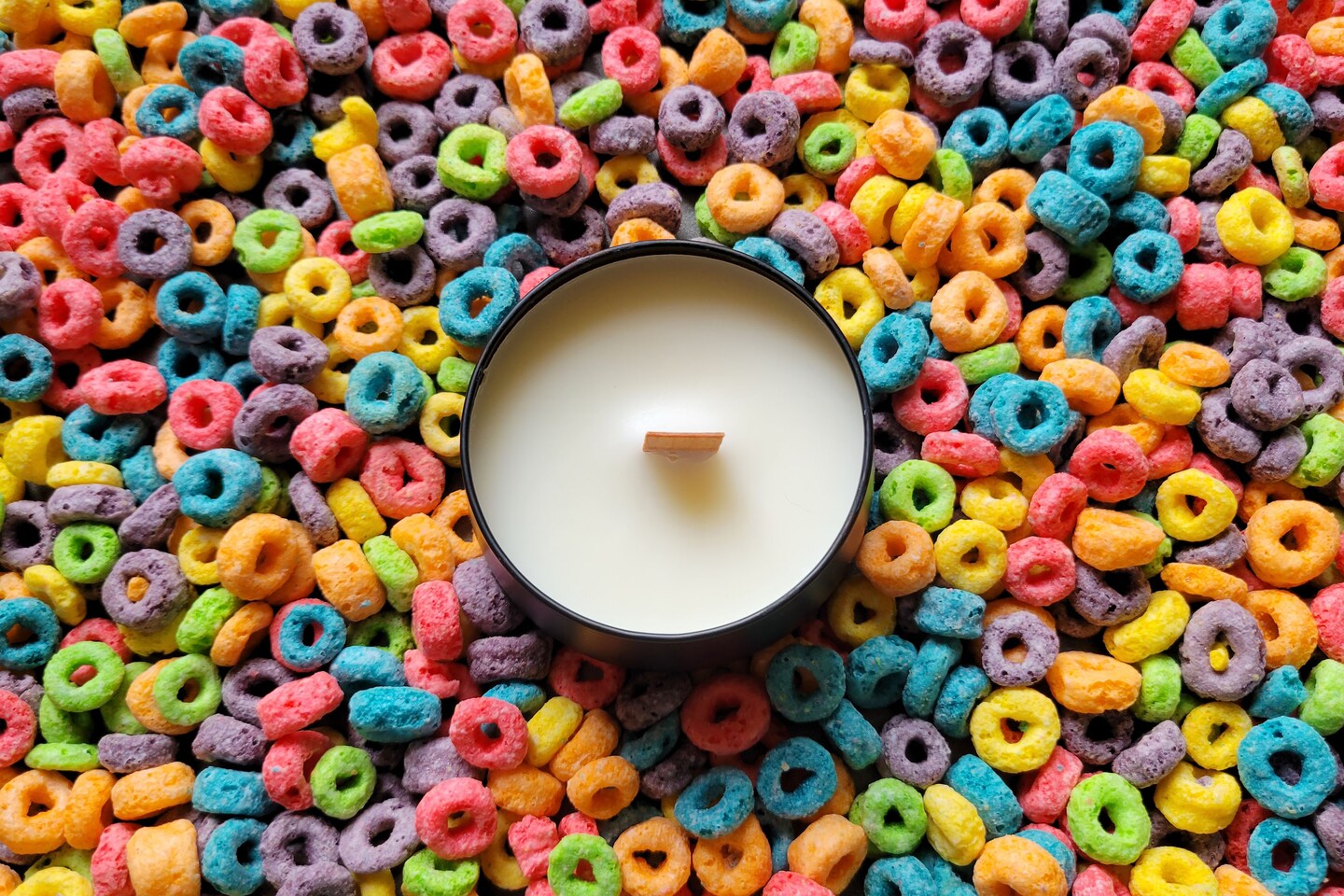 Fruit Loops Wood Wick Soy Candle