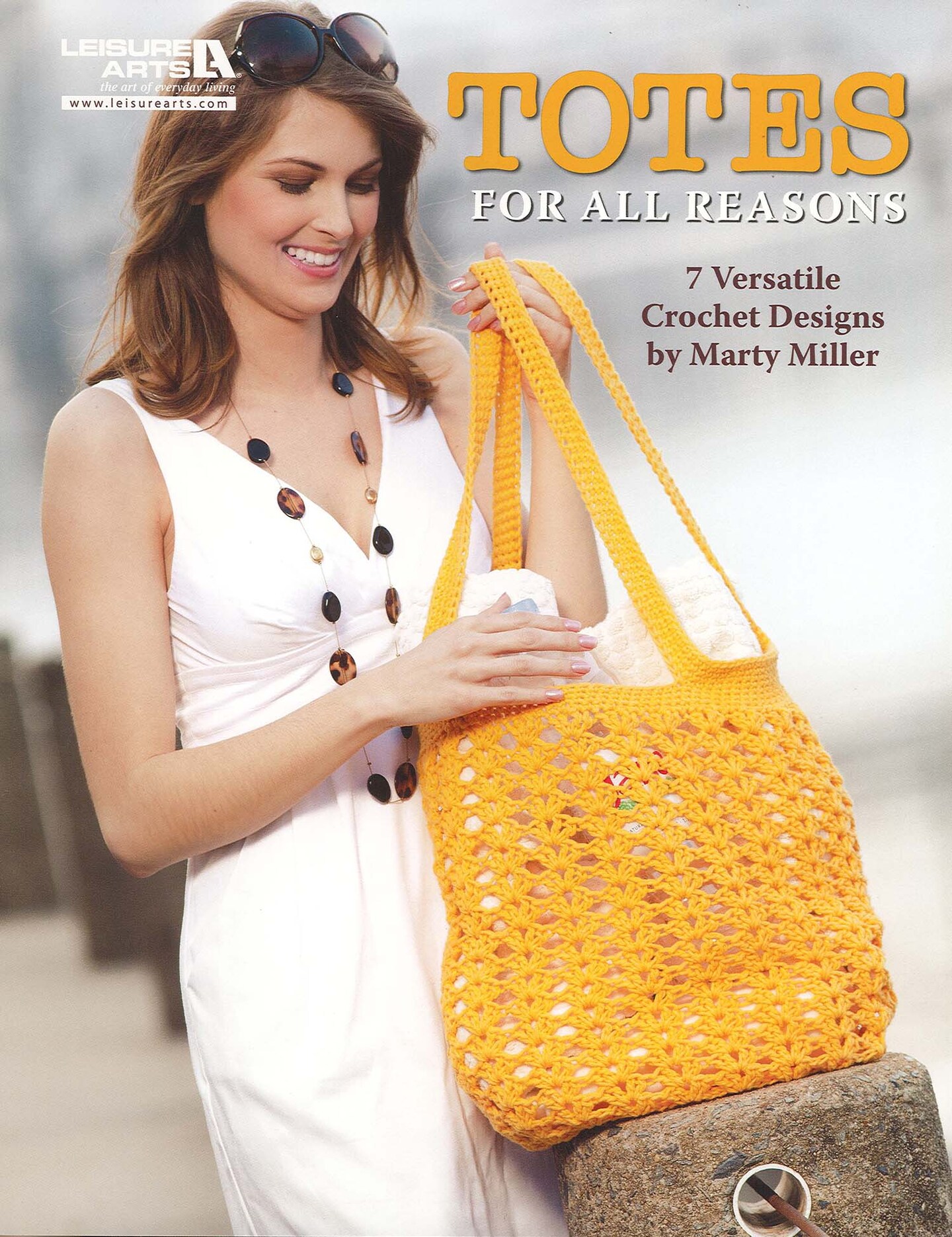 Leisure Arts Totes For All Reasons Crochet Book