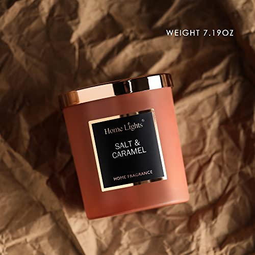 Jar Candle with Favorite Natural Fragrances - Quality Soy Wax, Smokeless Cotton Wick, Long Lasting 35 Hour Burn. Includes Luxury Lid in Gift Pack