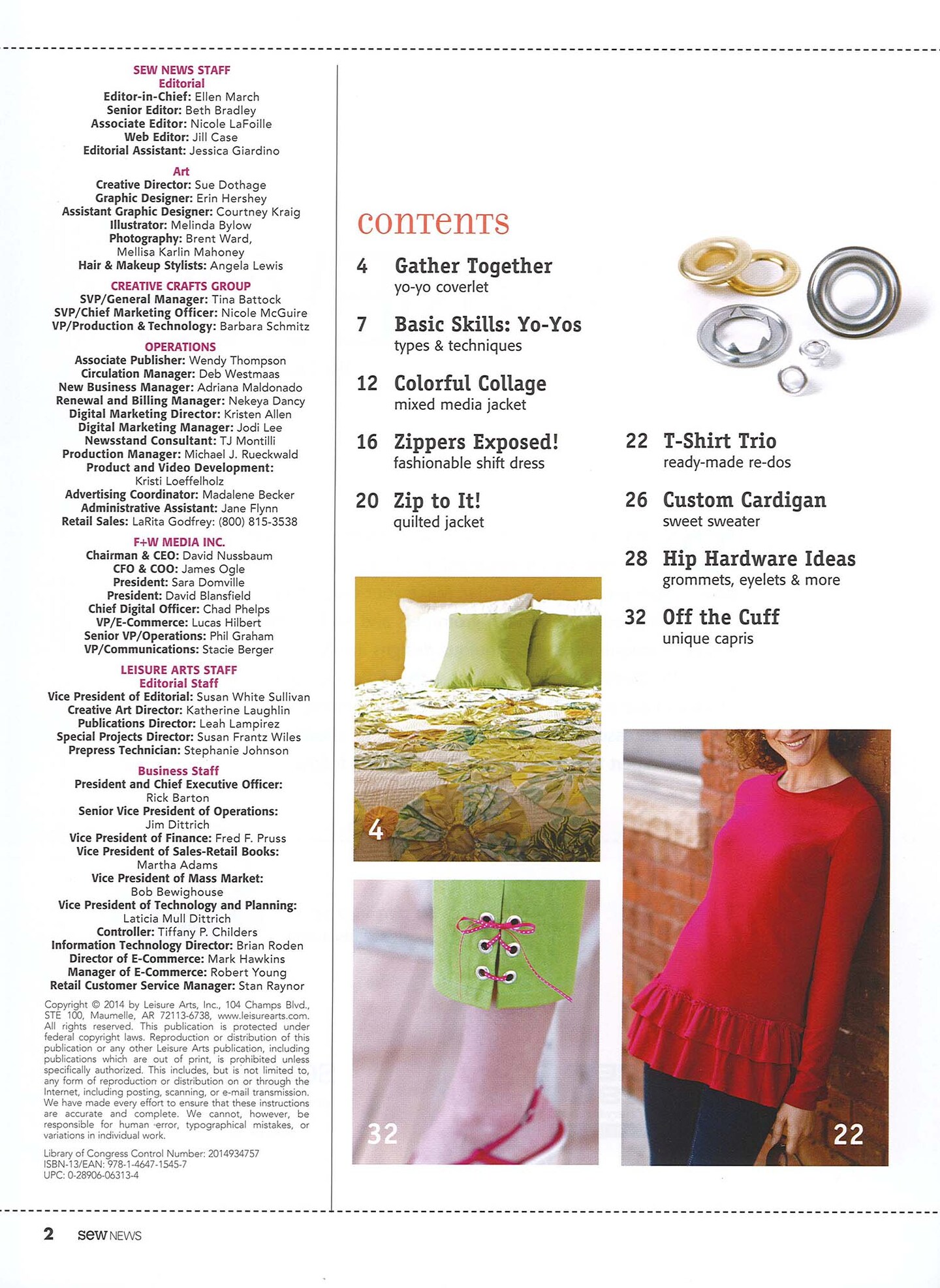 Leisure Arts Basics and Beyond Simple Embellishment Sewing Book