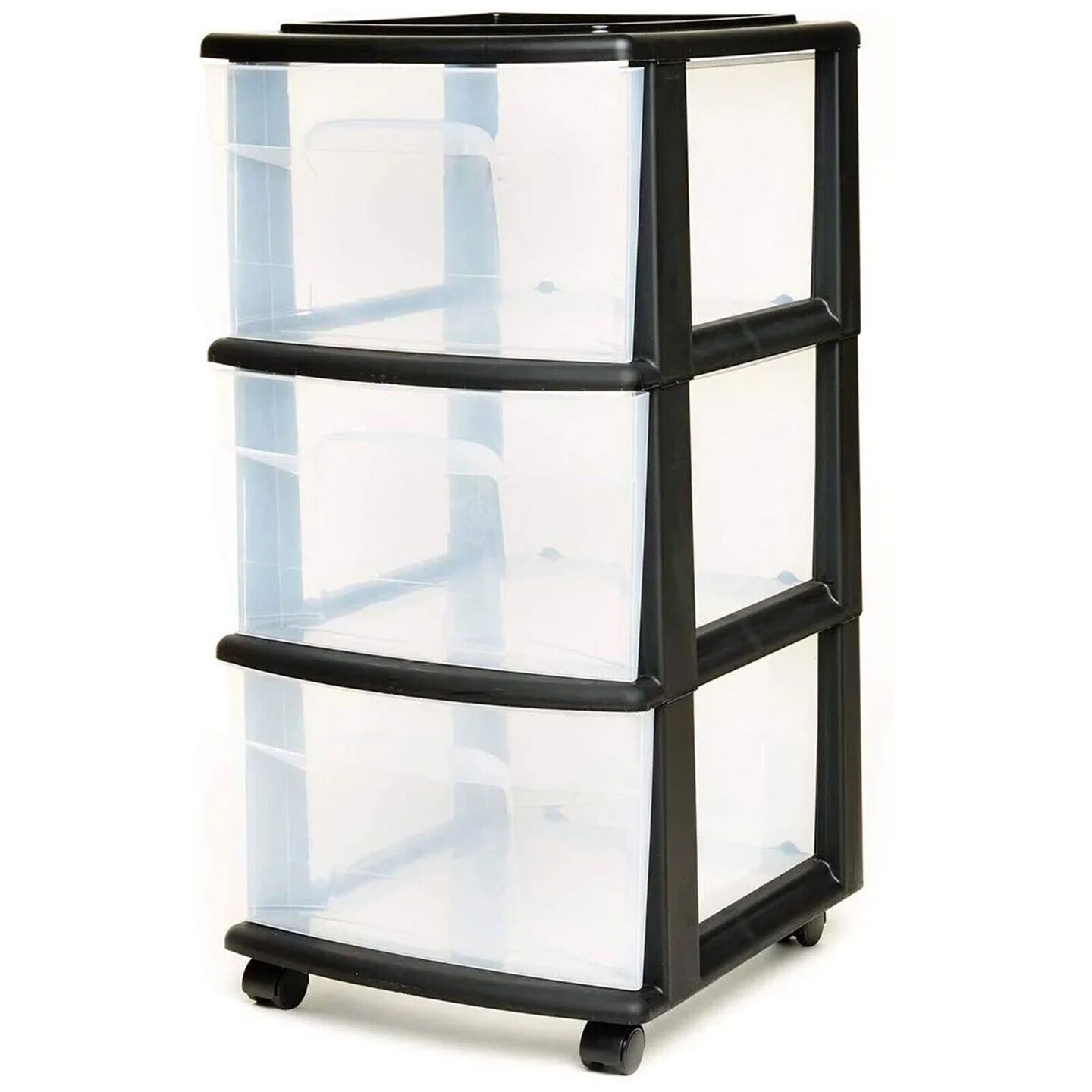 Plastic 3 Drawer Medium Home Storage Container