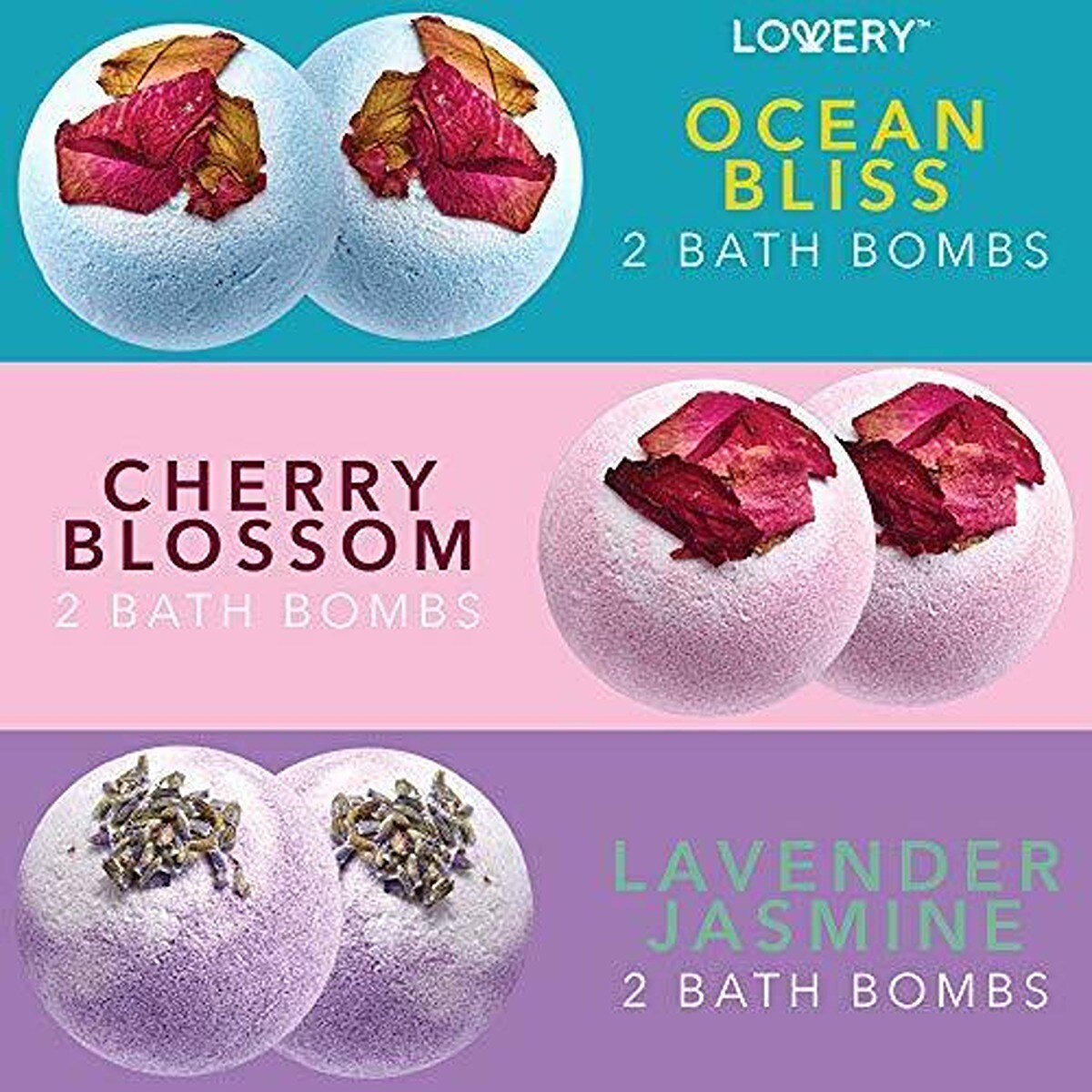 Luxury Fragrant Bath Bombs Set