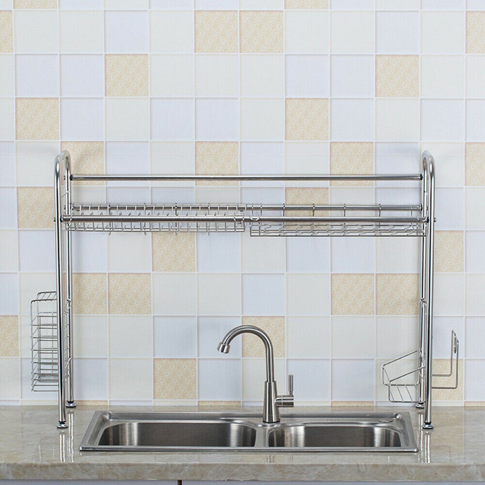 Stainless Steel Kitchen Supplies Storage Shelf Cutlery